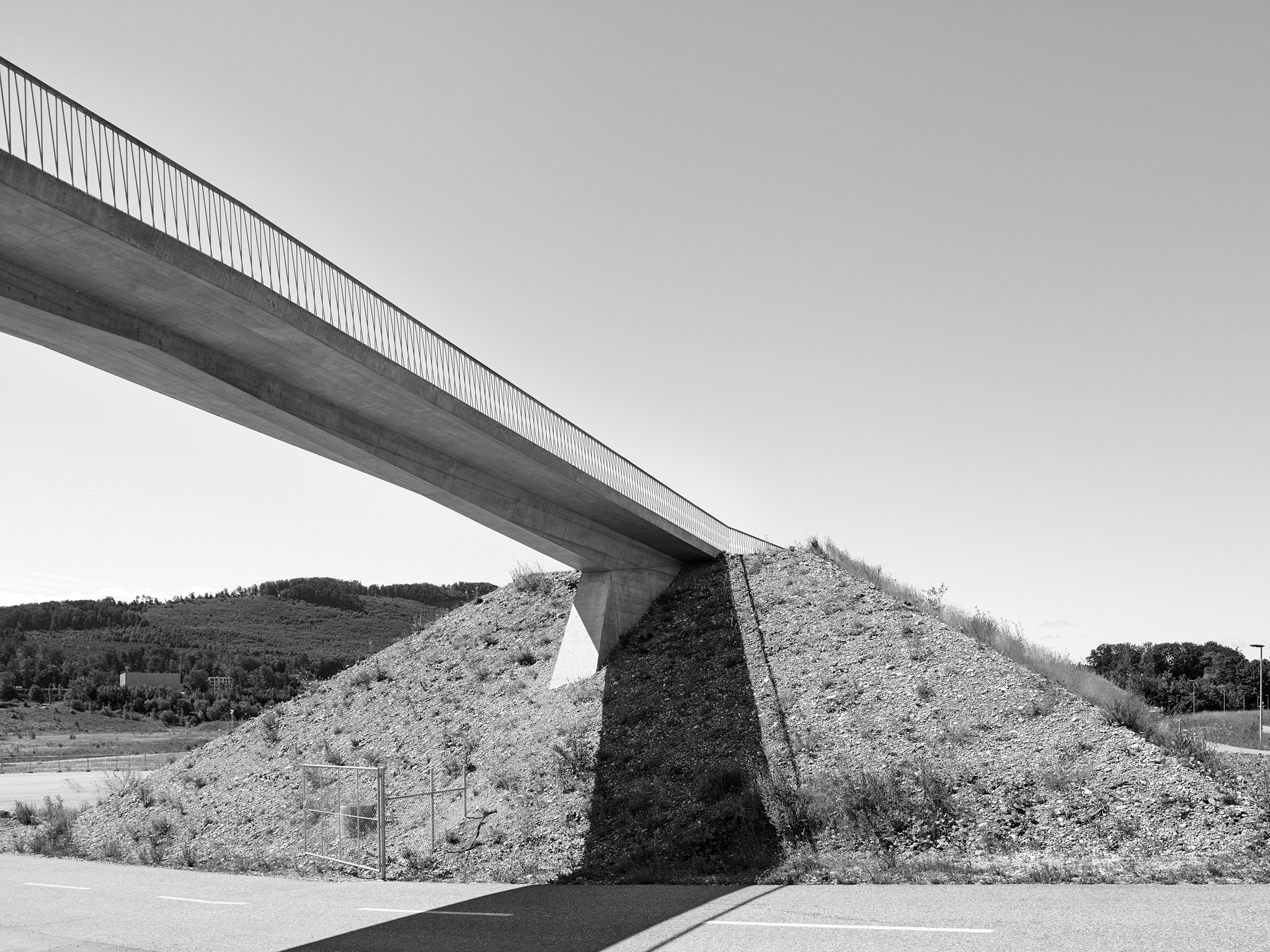 Fussgänger - und Fahrradbrücke Olten Südwest